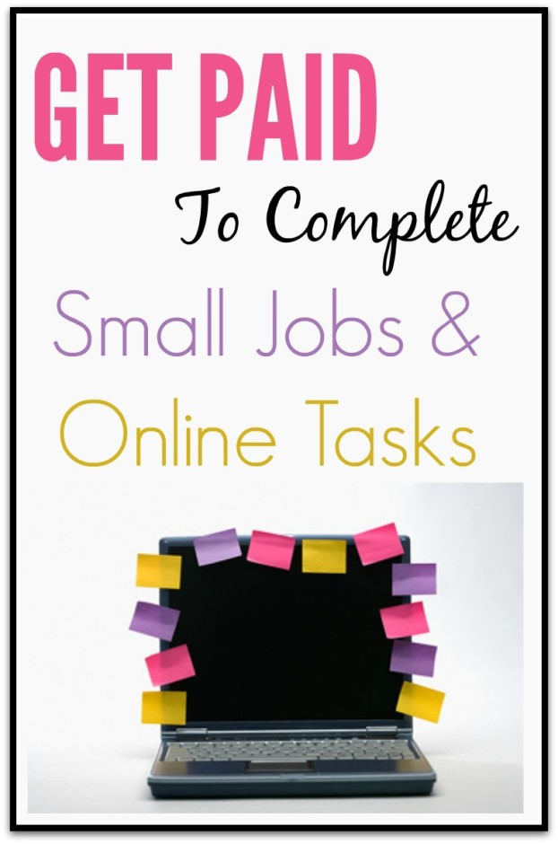 Get Paid to Complete Small Jobs and Online Tasks