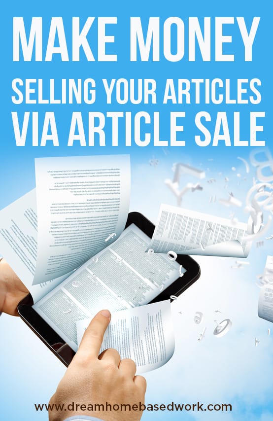 want to earn money by writing articles