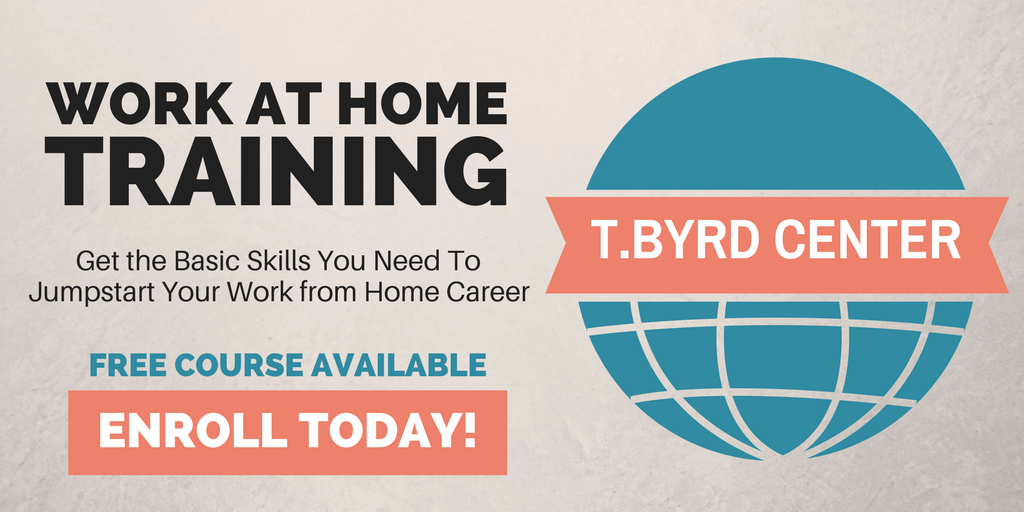 Work from Home Training - Get The Skills You Need Today
