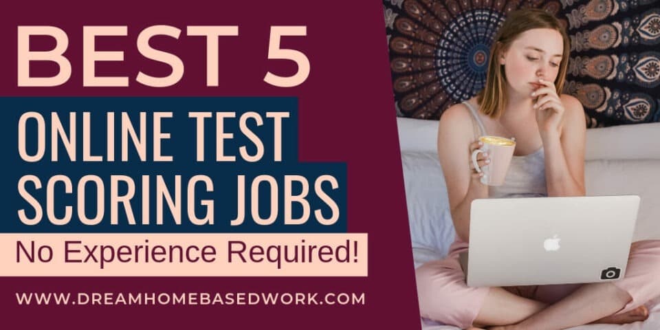 Best 5 Test Scoring Entry Level Work from Home Jobs Online