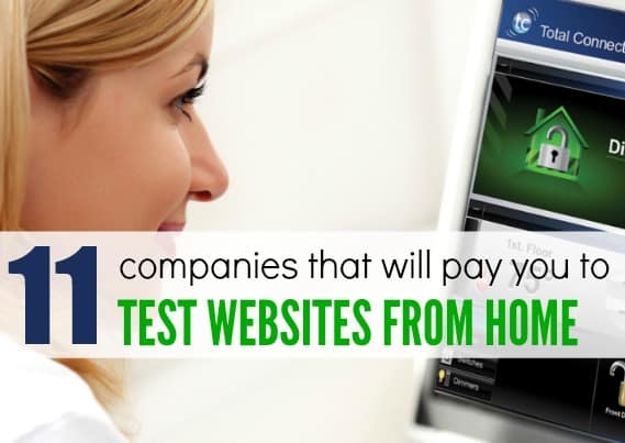 work at home testing websites