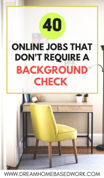How to get a job without a background check