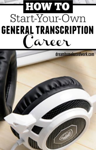Have you ever wondered how to get your first transcription job? Learn you can start a general transcription career working from home.