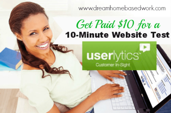 Read more about the article Get Paid $10 for Testing Websites with Userlytics