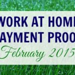 Work at Home Payment Proof –  February 2015