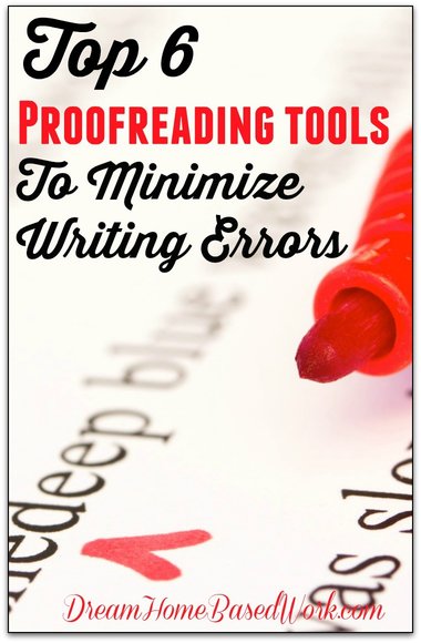 Proofreading is one of the biggest sources of income for many professionals and freelancers. That's why I've shared 6 awesome proofreading tools to minimize writing errors.