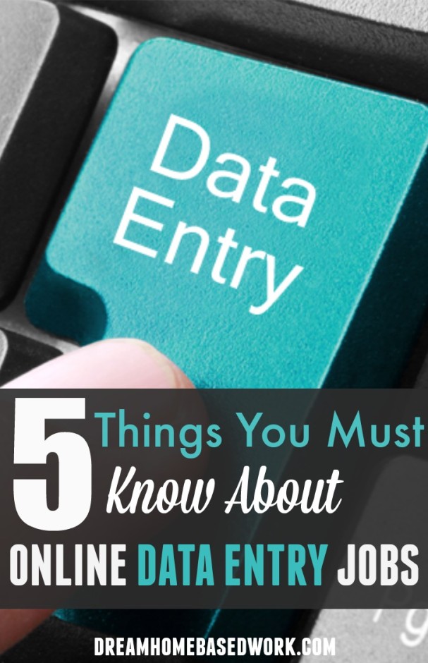 Online data entry jobs may seem easy to some people. Although this is true to some extent, there are 5 things you must know about online data entry jobs.