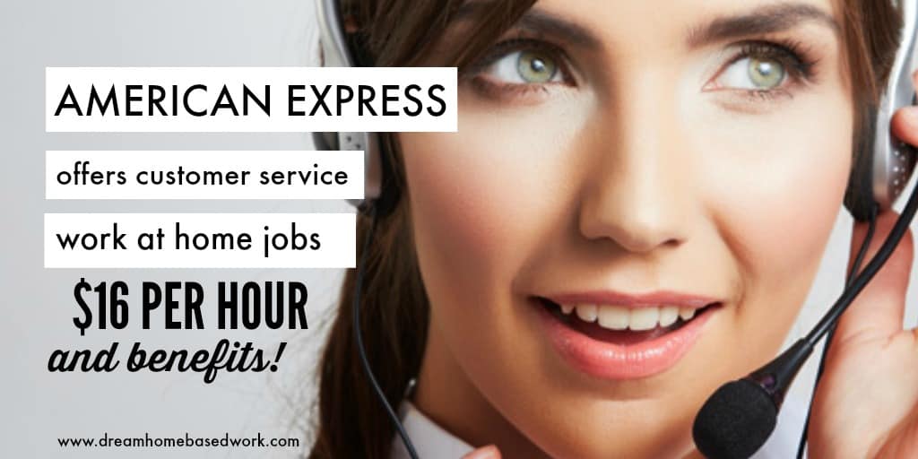 American Express Hiring! Legit Work at Home Jobs with Great ...