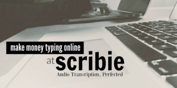 Make Money Typing Online at Scribie