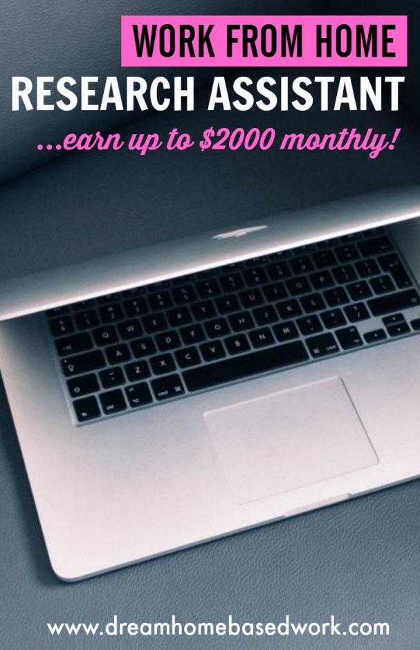 Become A Research Assistant and Earn Up To $2,000 Monthly