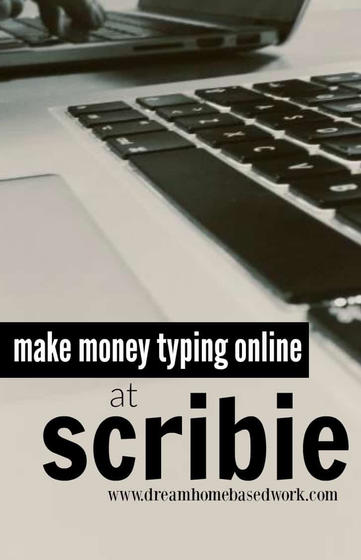 If you want to earn some extra cash working from home, Scribie is a great site that offers general audio file typing jobs you can do at your convenience from the comfort of your home