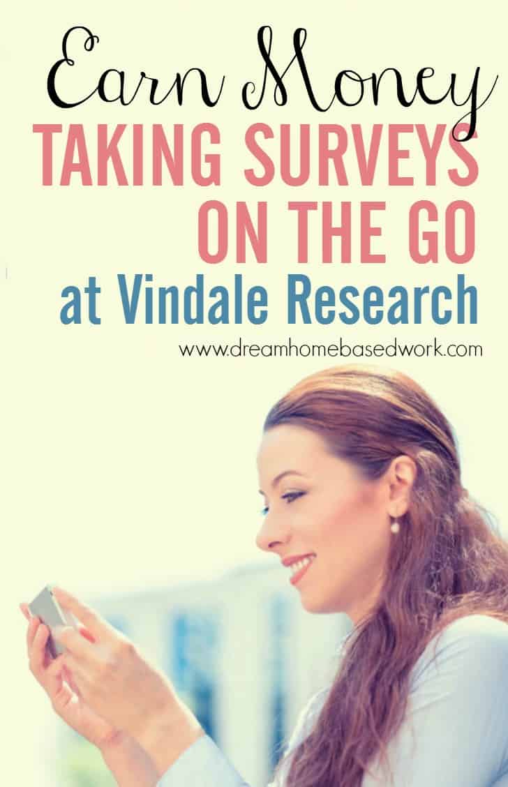 Earn Money Taking Online Surveys from Home at Vindale Research