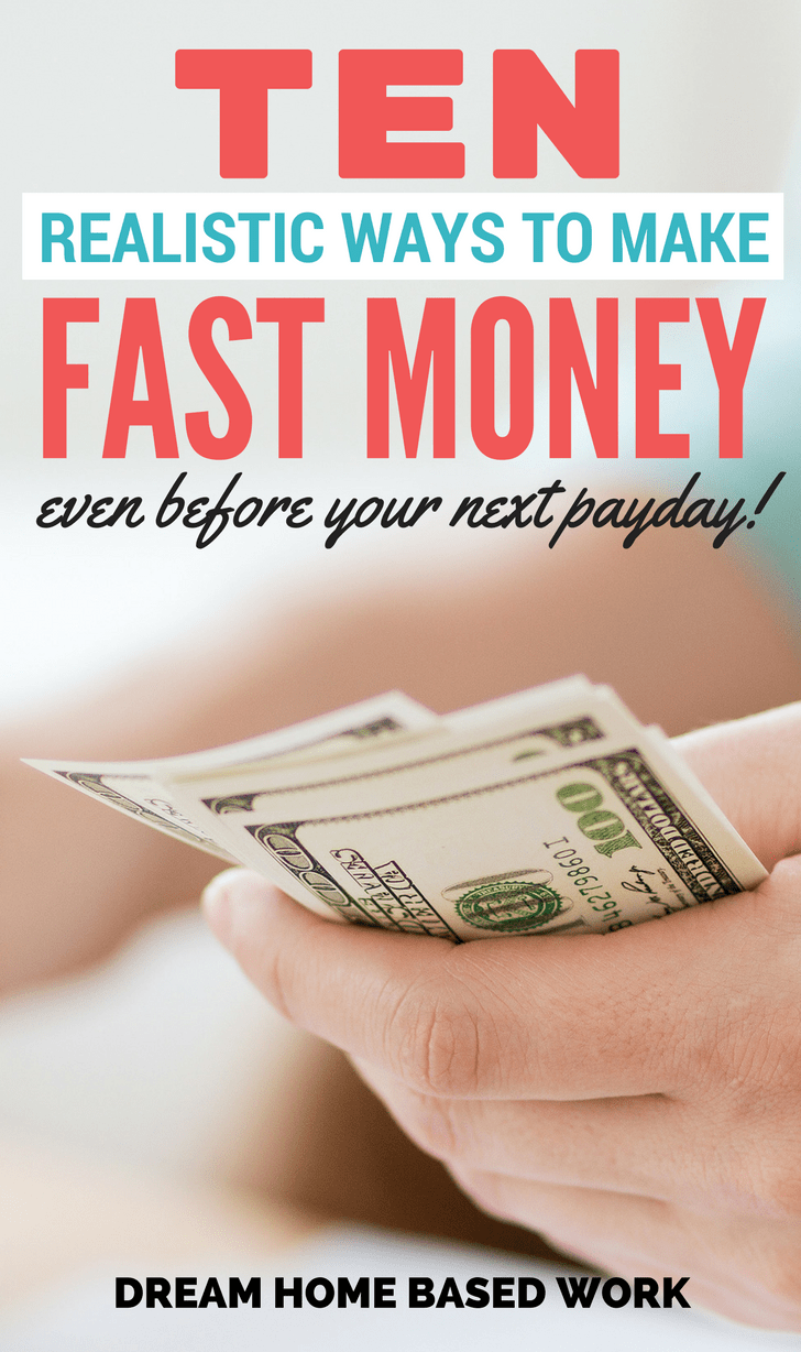 10 Realistic Ways to Make Money Fast