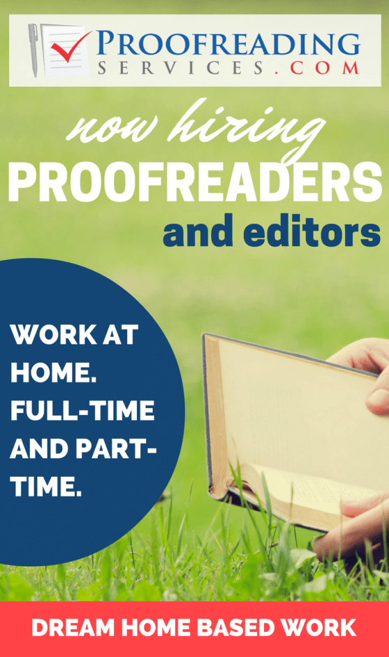 Flexible Online Proofreading and Editing Jobs with Proofreadingservices.com