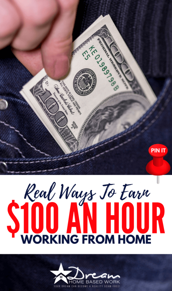 Discover 3 ways you can work from home and earn $100 per hour online. Here you'll learn how to make money online with no experience.