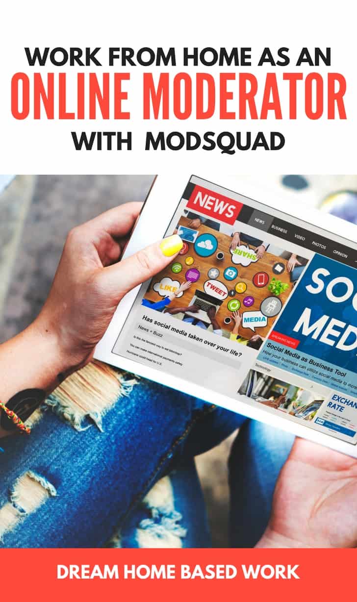 Work from Home with Modsquad as an Online Moderator