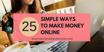 25 Simple Ways to Make Money Online