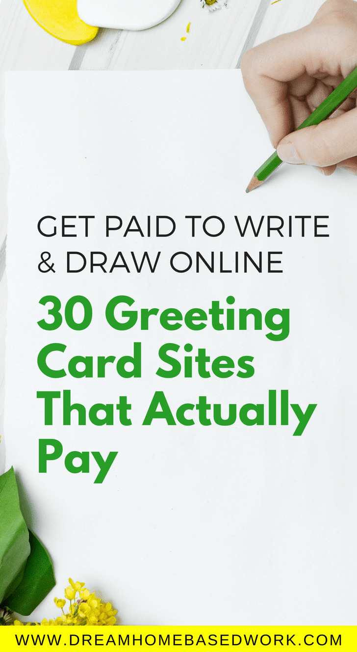 Get Paid To Write and Draw Online: 30 Greeting Card Sites That Actually Pay
