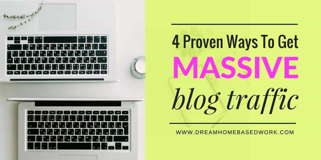 Read more about the article 4 Proven Ways to Get Massive Blog Traffic