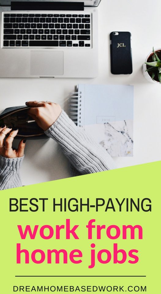 Did you know there are tons of high-paying work from home jobs? Here are 5 of the best high-paying work from home jobs that pay well for your time.