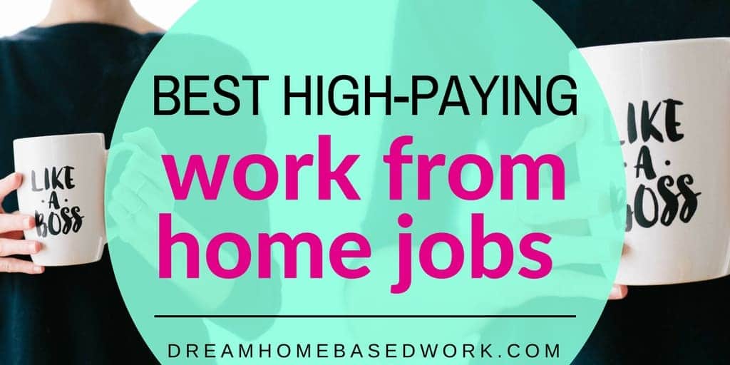 Read more about the article Best 5 High-Paying Work from Home Jobs (Earn Up To $55/hr)