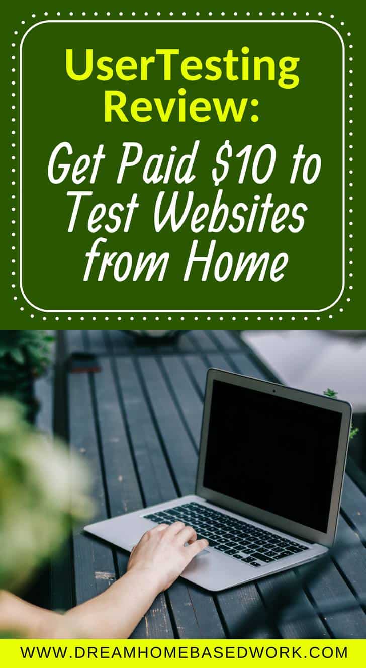 UserTesting Review: Get Paid $10 to Test Websites from Home | Dream