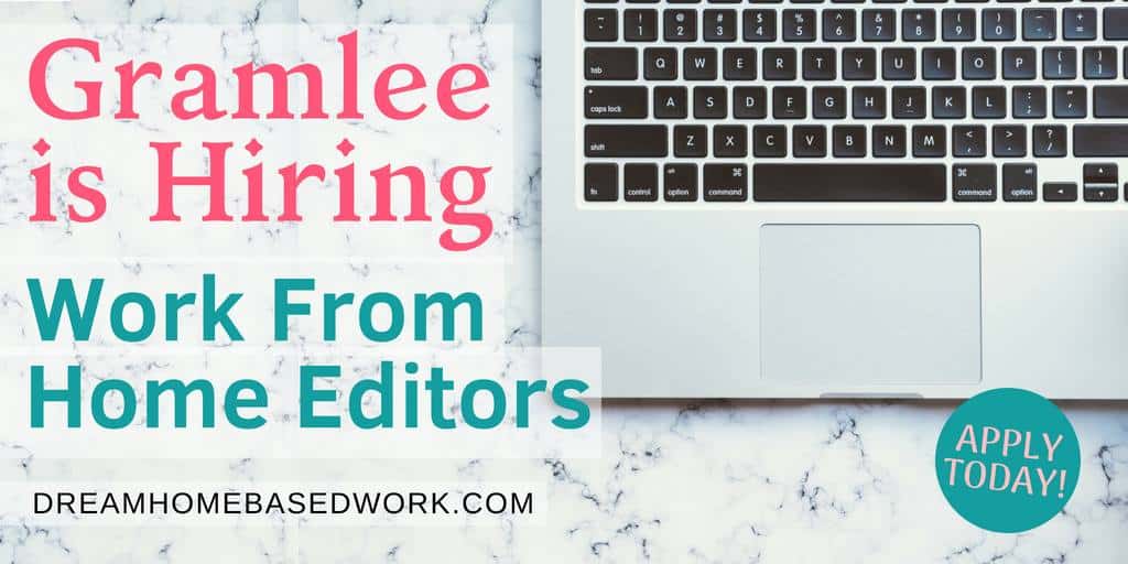 Read more about the article Gramlee Review: Now Hiring Part-Time Work From Home Editors