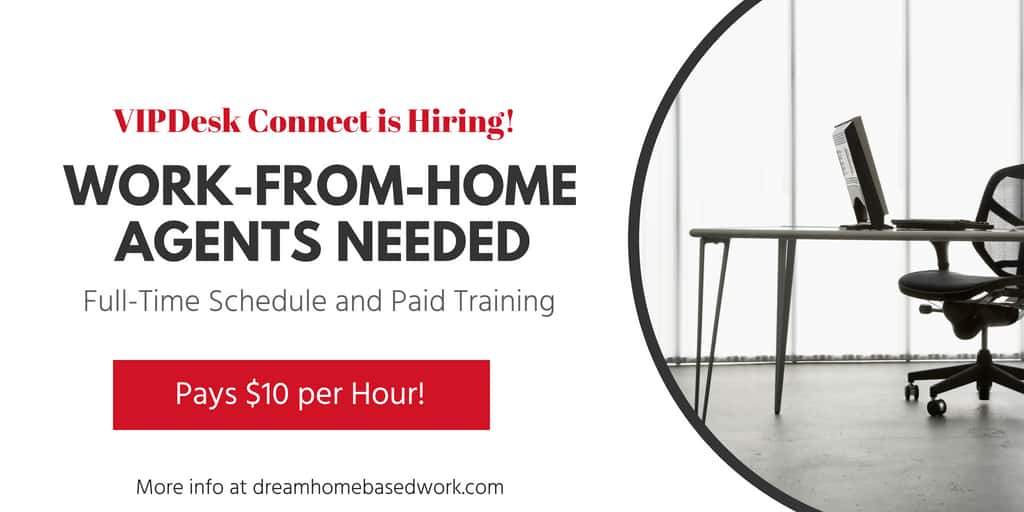 Read more about the article VIPdesk Connect Hiring Work from Home Customer Service Reps, Pays $10/hr.