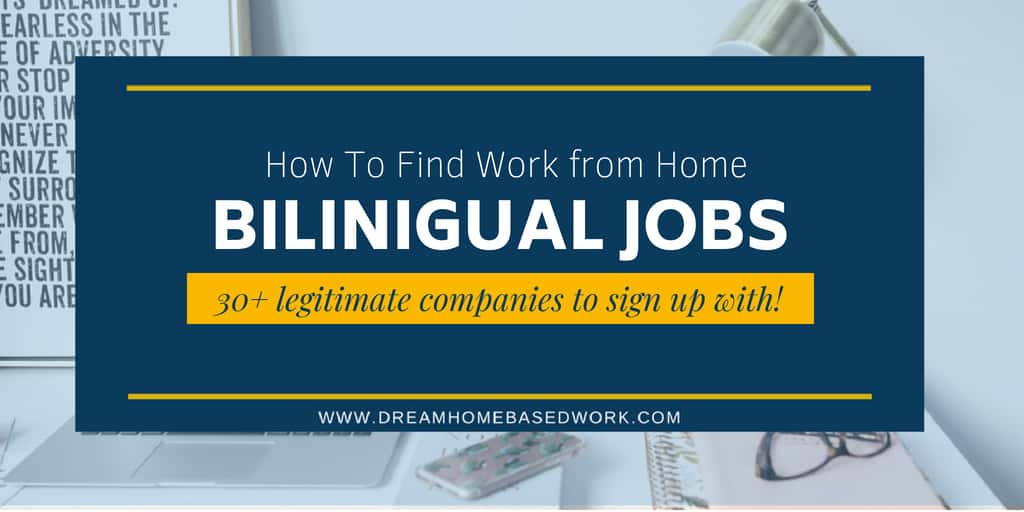 Read more about the article Bilingual Work At Home Jobs: 30 Trusted Sites To Apply with Today