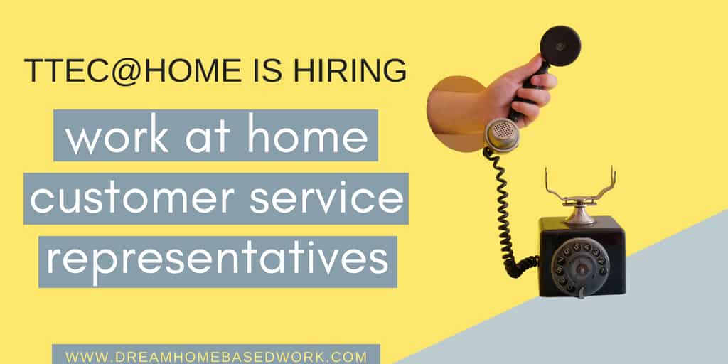 Read more about the article $15/hr Work from Home Customer Service Job – TTEC is Hiring Now!