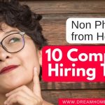 Non Phone Work from Home Jobs: 10 Companies Hiring Today!