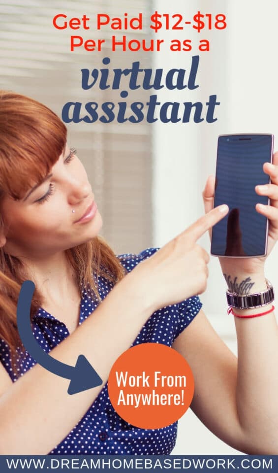 Get Paid $12-$18 Per Hour as a Virtual Assistant