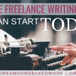 6 Legit Online Freelance Writing Jobs You Can Start Today