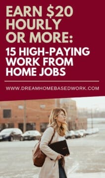 Earn $20 Hourly or More: 15 High-Paying Work from Home Jobs