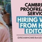 Cambridge Proofreading Services: A Place To Find Online Proofreading and Editing Jobs