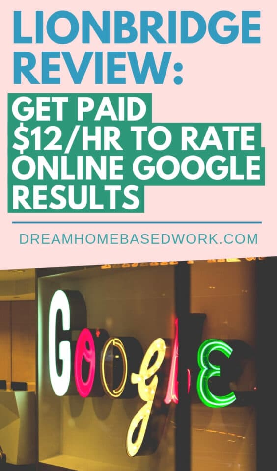 Lionbridge Review: Get Paid $12/hr To Rate Online Google Results #workfromhome #google #onlinejobs #careers #parttime #earnmoneyonline #makemoney