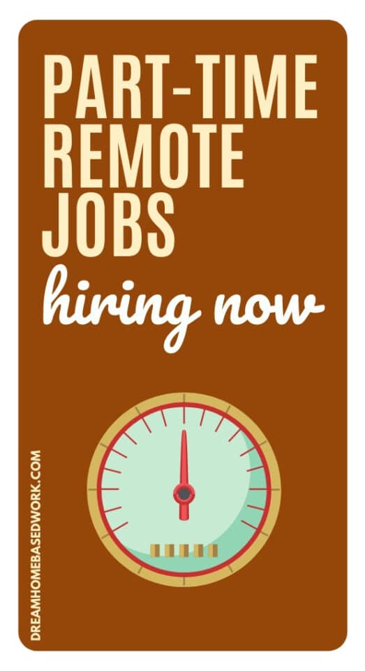 Whether you're looking to teach online, do customer service, or utilize your typing skills, check out this list of remote, part-time work at home jobs hiring now to help you get started.