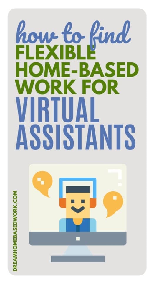 9 Places To Find Flexible Home-Based Work for Virtual Assistants pin