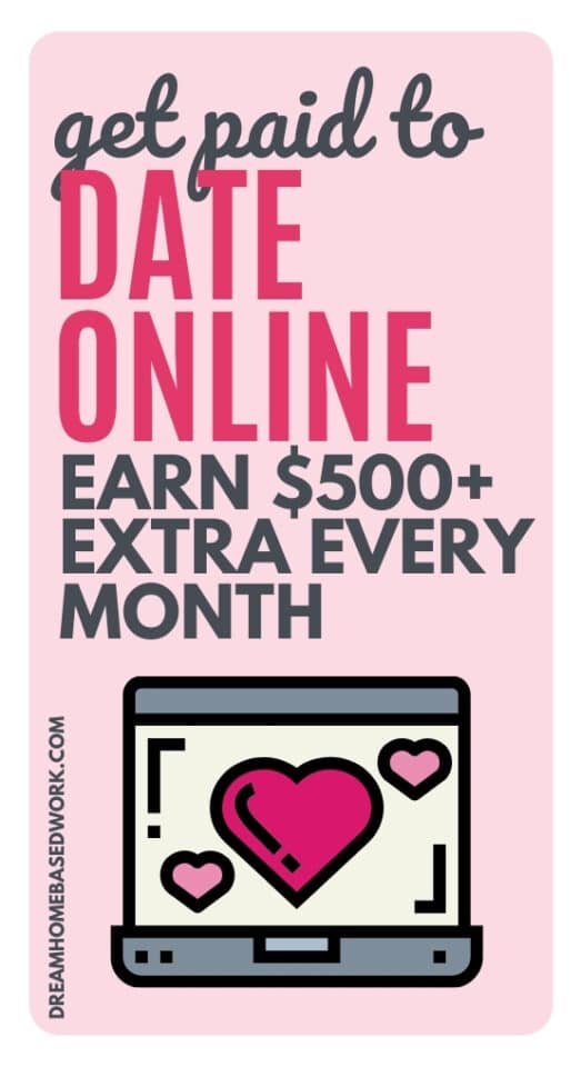 Get Paid To Date Online: Earn 500+ Extra Every Month pin