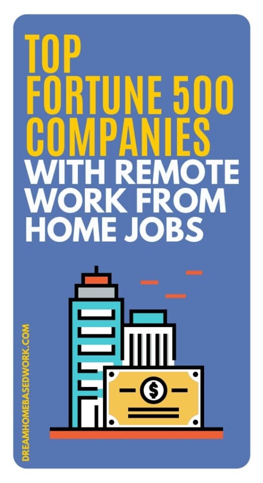 A great place to start is to check out Fortune 500 companies with remote work from home jobs. They are all legitimate sites. Apply now!