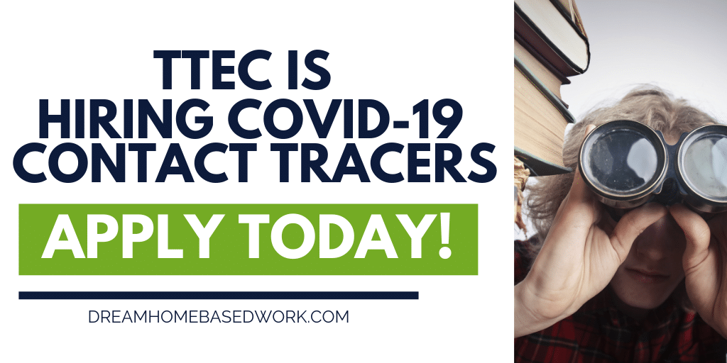 Read more about the article TTEC is Hiring Work from Home COVID-19 Contact Tracers