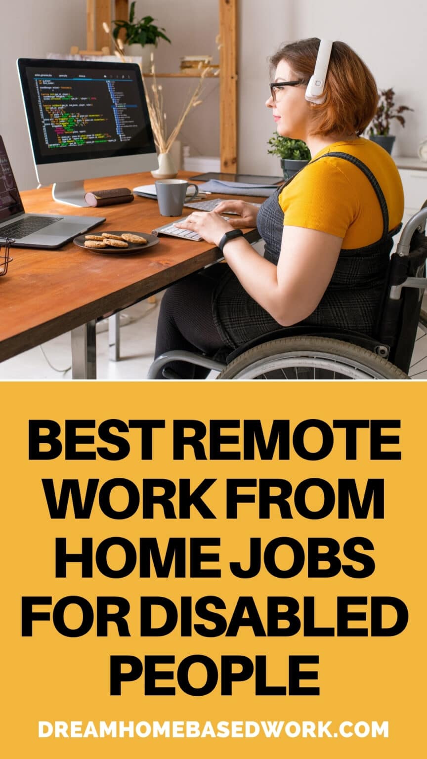 home working jobs for the disabled