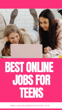Best Online Jobs For Teens Pin