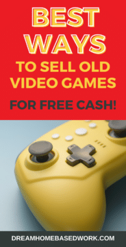 There are plenty of options if you’re looking to sell your old video games online. Let these 10 companies buy back your old video games today! #videogames #makemoneyonline #cash #gaming #gamer selloldstuff