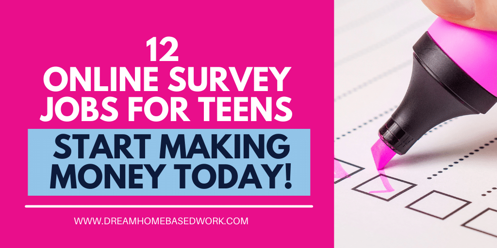 Read more about the article 12 Online Survey Jobs for Teens: Start Making Money Today!
