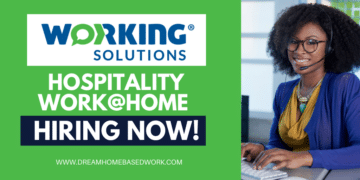 Working Solutions Hospitality Work@Home Hiring Now!
