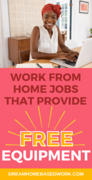 Are you looking for a legitimate work-at-home job, but you don't have a computer? Here are 12 amazing work-from-home jobs that provide free equipment!