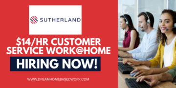 Sutherland 14 an Hour Customer Service Hiring Now