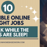 10 Online Night Jobs That Are Flexible To Work While The Kids Are Asleep