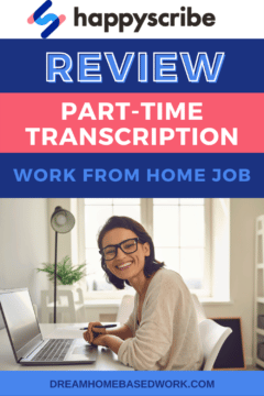 Are you a good listener and great at typing? Then you could become a work from home transcriptionist and work for Happy Scribe.